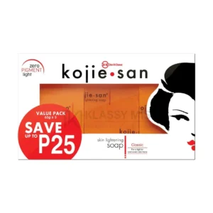 3 savons éclaircissants 3x65g – Kojie San
